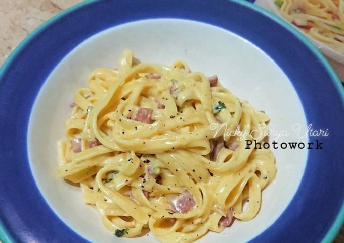 Fettucini Carbonara