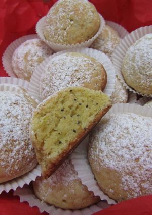 Una foto de Galletas de naranja con semillas de amapola
