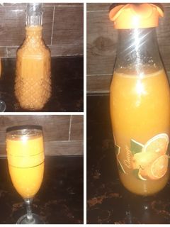 صورة لوصفة عصير البرتقال والجزر 🥕🍊🥕🍊