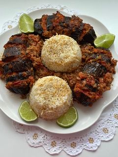 صورة لوصفة كباب باذنجان 🍆