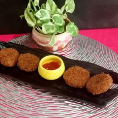 A picture of Crispy Egg Patties.