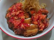 Gambar mie geprek pedas
