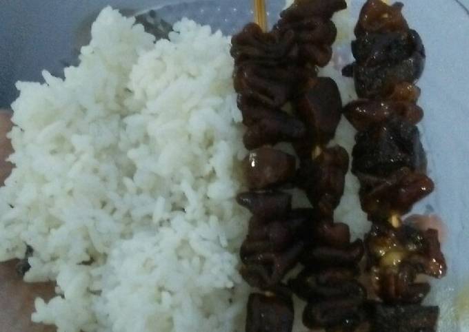 Sate Ati dan Usus Ayam