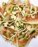 Nộm cùi dưa hấu