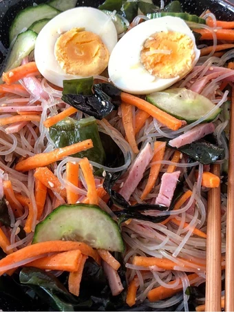 Simple Way Make Recipe Harusame Salad - Japanese Glass Noodle Salad that is Really Delicious, Addictive}