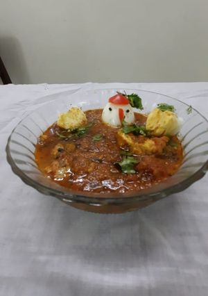 A picture of Omelette Curry.