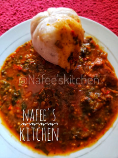 Ogbono soup ainihin hoton girkin