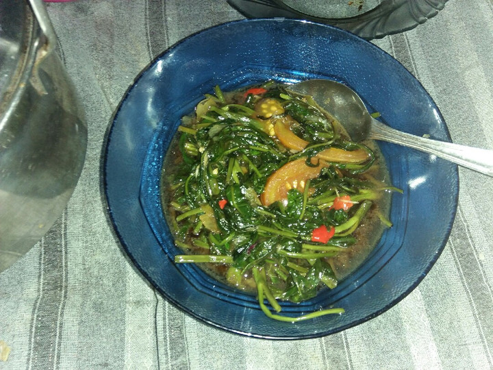 Resep Tumis kangkung saus teriyaki asam manis pedas, Sempurna