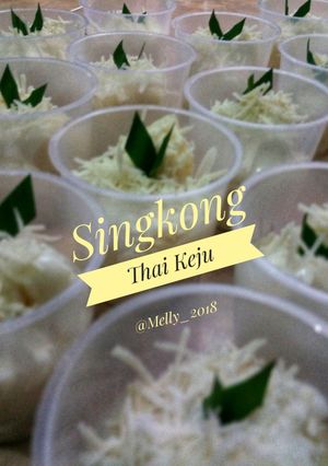 Foto resep Singkong Thai Keju