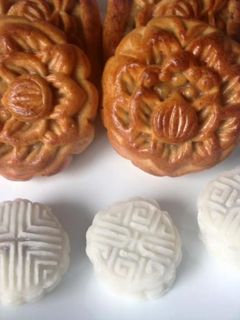 Hình của món Bánh trung thu (Bánh Nướng - Phần vỏ).