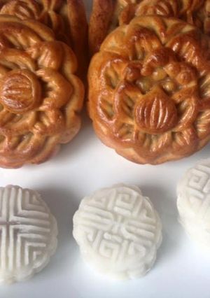Hình của món Bánh trung thu (Bánh Nướng - Phần vỏ).
