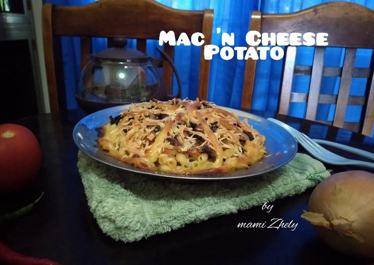 Langkah Mudah untuk Menyiapkan Mac &#39;n Cheese Potato Anti Gagal