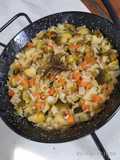 Paella vegana