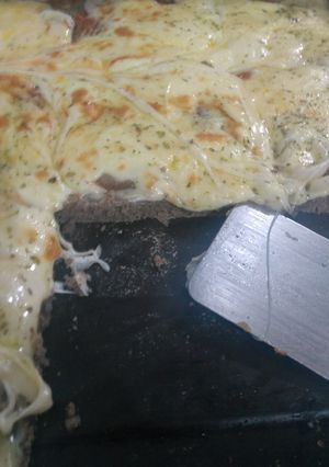 Una foto de Pizza de harina de sarraceno