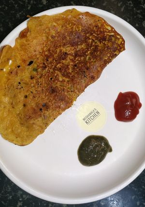 বেসন চিলা (Besan Chilla recipe in Bengali) রেসিপির প্রধান ছবি