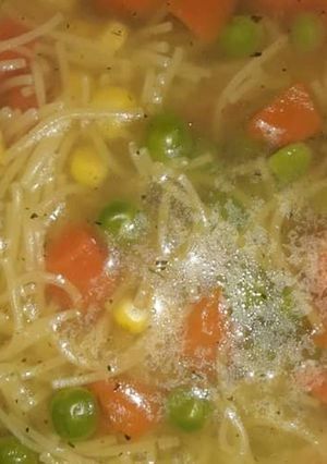 صورة لوصفة شوربة خضار