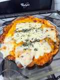 Calabaza | zapallo cabutia con relleno cremoso de jamón y queso 🧡🧀🧅