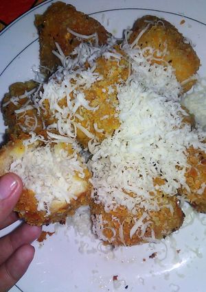 Foto resep Roti Tawar Keju Crispy 😘