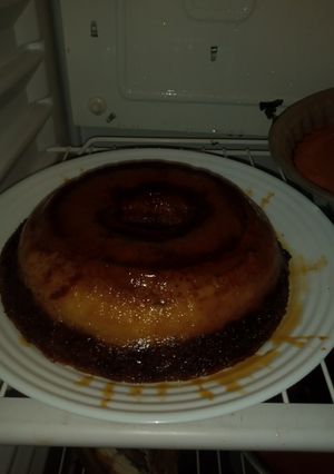 Una foto de Chocoflan🍮