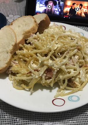 Una foto de Spaghetti al horno
