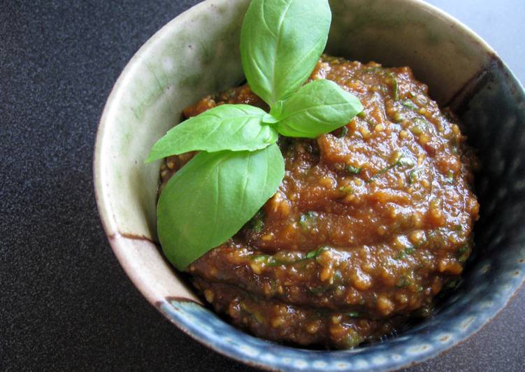 Step-by-Step Guide to Prepare Perfect Basil &amp; Pine Nuts Miso Pesto