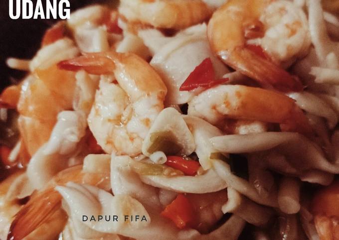 Resep Tumis Jamur Udang Oleh Yuyun Fifa Cookpad