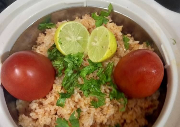 Spicy Nimbu Tomato Rice