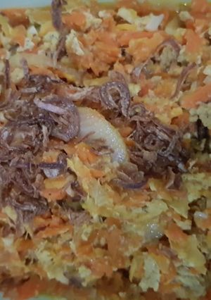 Foto resep Wortel telur oseng