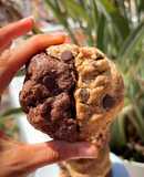 Cookies de Cacahuete y Chocolate
