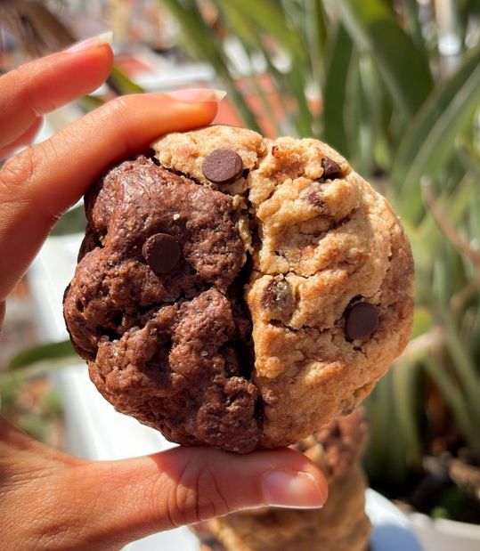 Foto principal de Cookies de Cacahuete y Chocolate