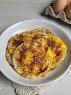 Foto resep Telur Ceplok bumbu kecap