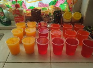 Una foto de Gelatina de agua