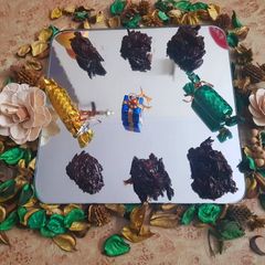 A picture of Chocolate almond roches.