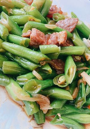 Foto resep Tumis daging buncis