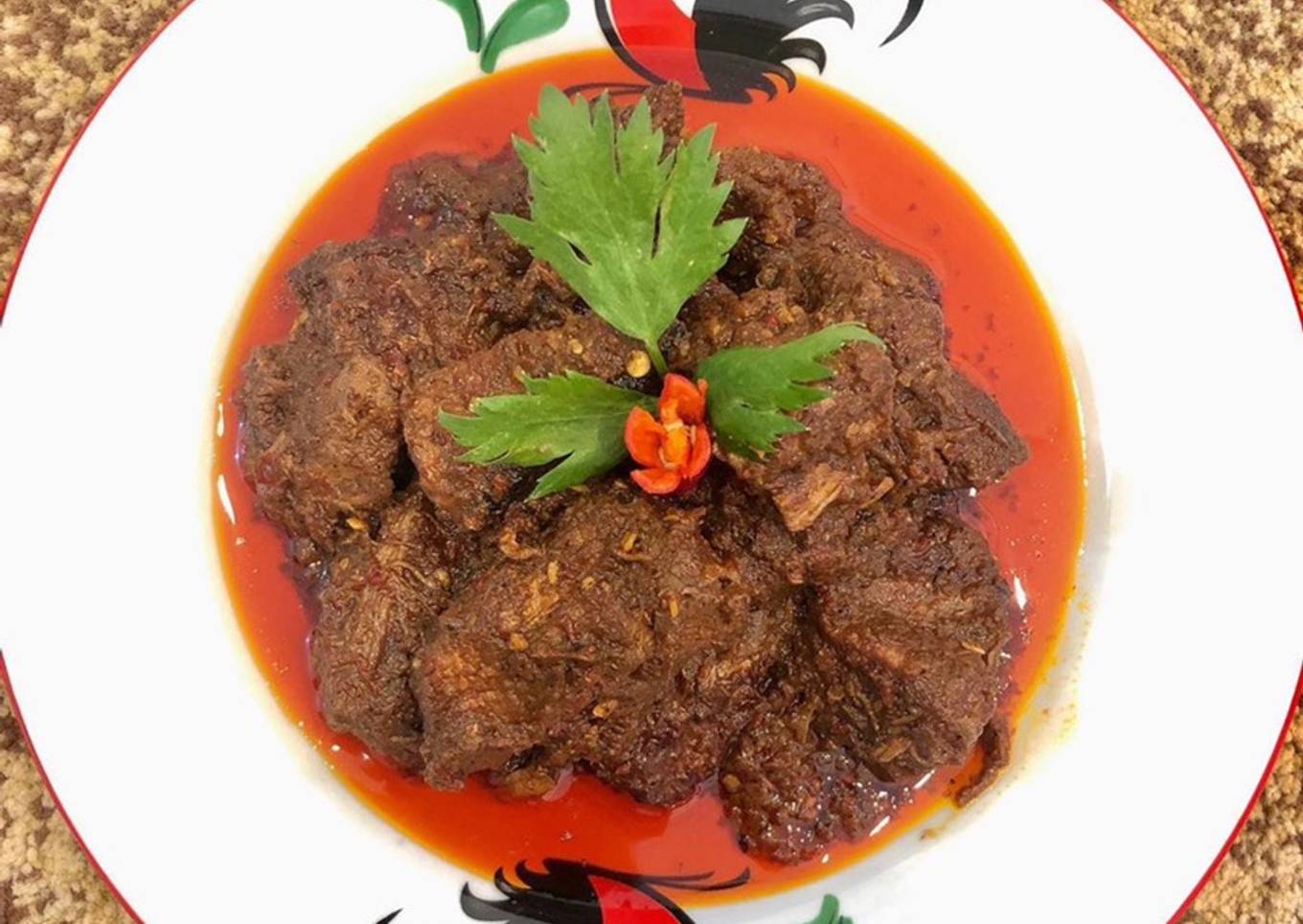 Rendang Daging sapi