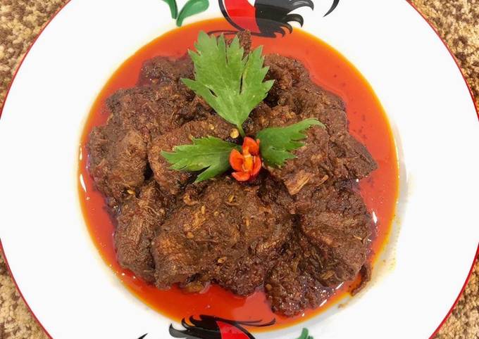 Rendang Daging sapi