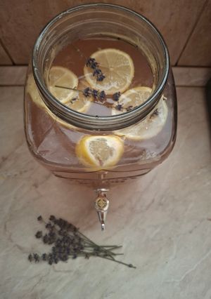 Levendulás limonádé recept fotója