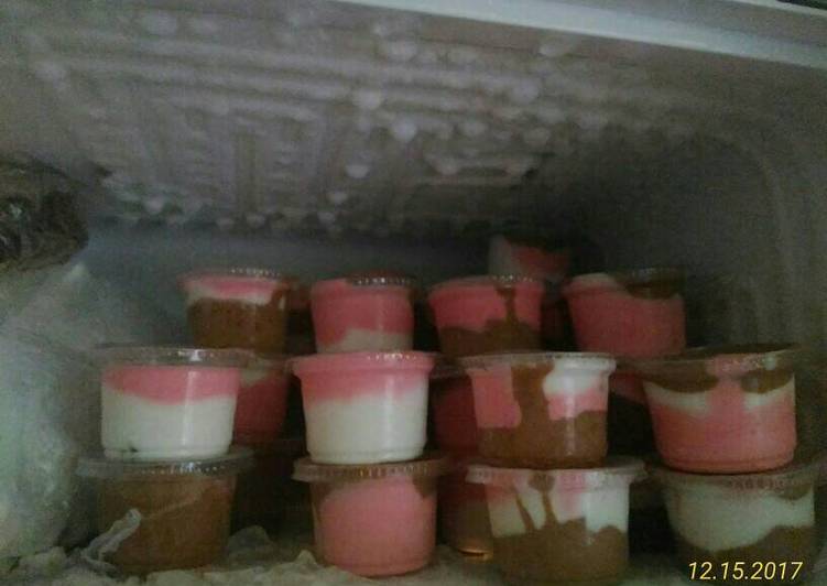 Resep Ice cream lembut ala yuliana, Enak