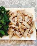 Dạ dày heo chấm mắm tôm