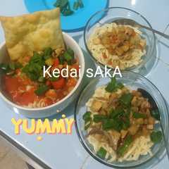 รูปของ Mi ayam full home made #mi_telor