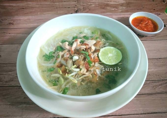 Resep Soto Ayam Semarang /Kuah Bening yang Bikin Ngiler