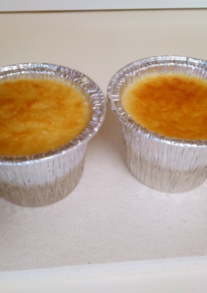 Una foto de Flan de coco