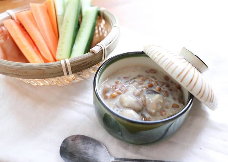 Recipe of Ultimate Kinzanji-miso and soy milk cream dip