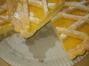 Una foto de masa para facturas dulces