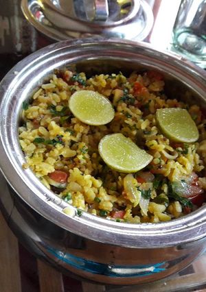 A picture of Vegie Poha.