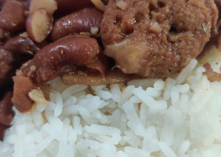 Steps to Make Award-winning Cajun Red Beans and Rice