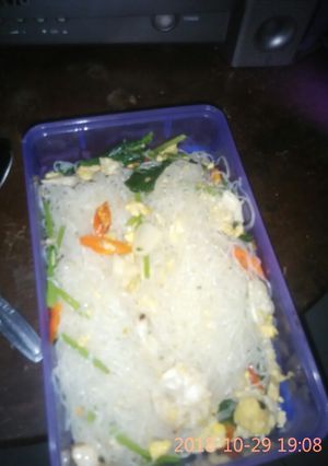 Foto resep Bihun goreng sederhana..