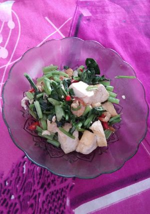 Foto resep Sawi udang tahu (suta)