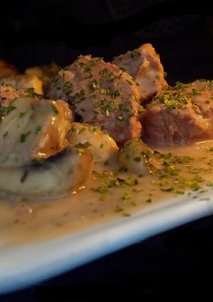 Une photo de Filet mignon à l'alsacienne