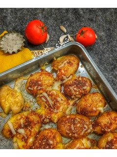 عکسی از دستور سیب زمینی استامبولی تنوری